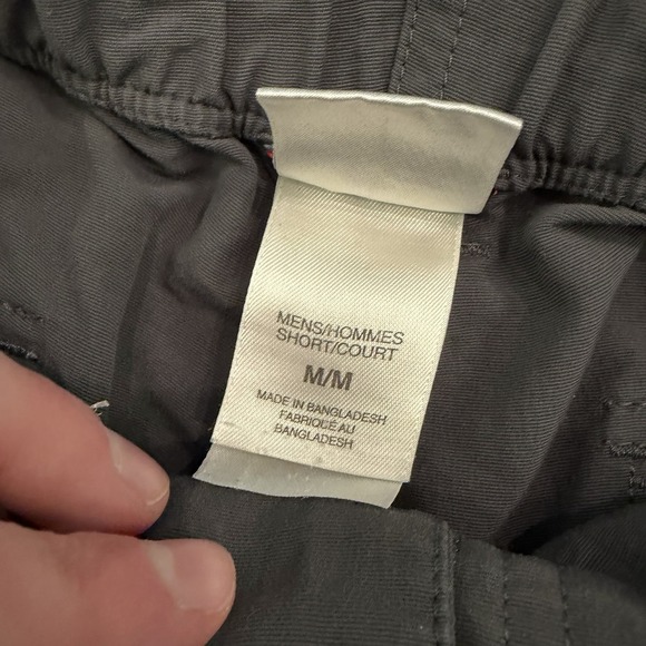 North Face Cargo Shorts Nylon Belted Hiking Outdoor Utility Pockets Mens M Gray - Picture 5 of 12